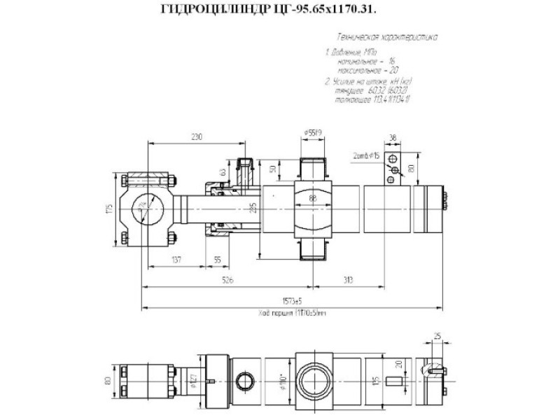 ЦГ-95.65х1170.31