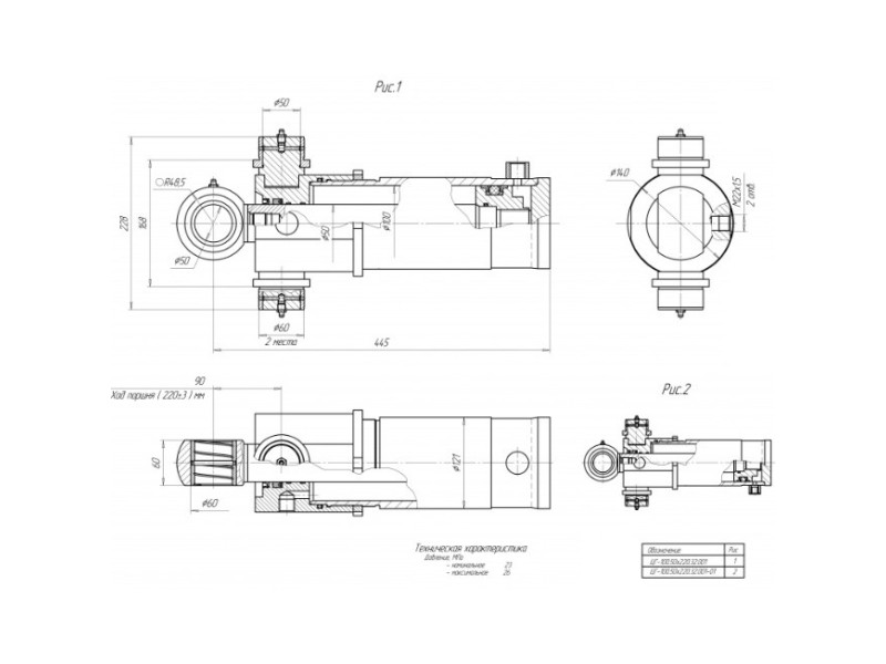 ЦГ-100.50х220.32