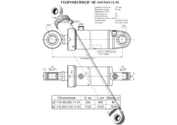 ЦГ-110.56х1120.11-01
