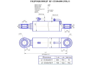 ЦГ-125.80х800.11