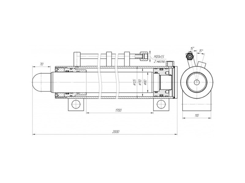 ЦГ-110.80х1700.65