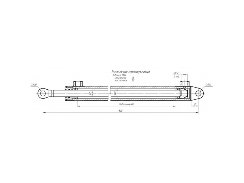 ЦГ-40.25х600.22