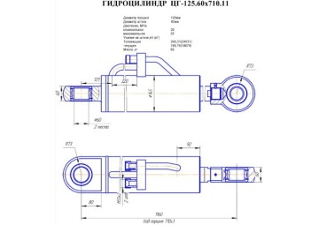 ЦГ-125.60х710.11