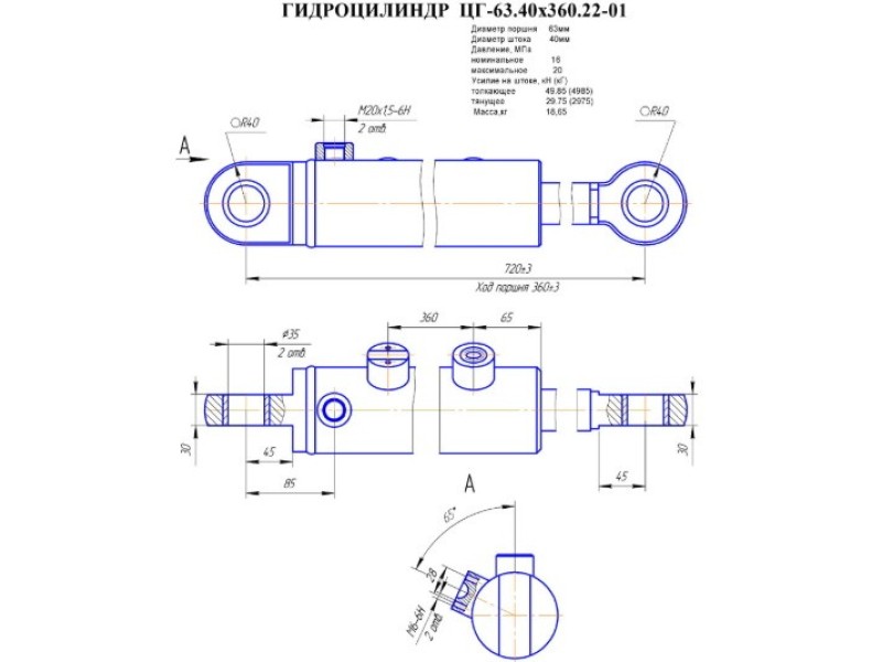 ЦГ-63.40х360.22-01